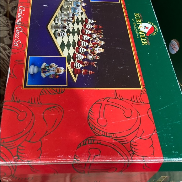 Kurt S Adler Christmas Chess Set. Used and loved - Picture 6 of 16